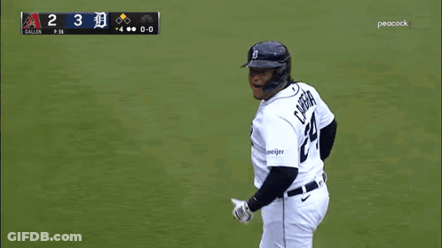 Baseball Player Number 24 GIF