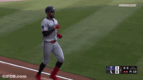 Baseball Player Number 25 GIF
