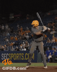 Baseball Player Number 25 Swinging Bat GIF