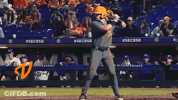 Baseball Player Number 25 Swinging Bat GIF