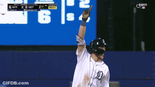 Baseball Player Number 27 Jersey GIF