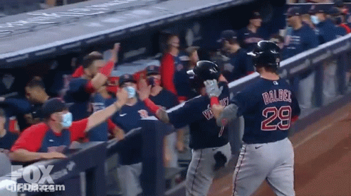 Baseball Player Number 29 GIF