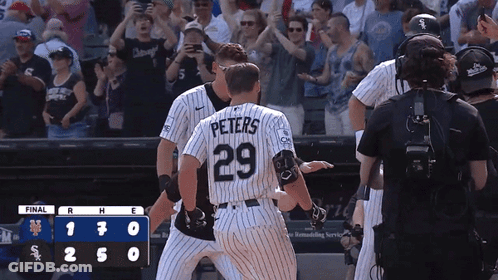 Baseball Player Number 29 GIF