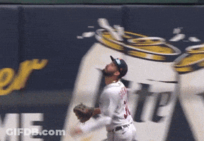 Baseball Player Number 3 GIF