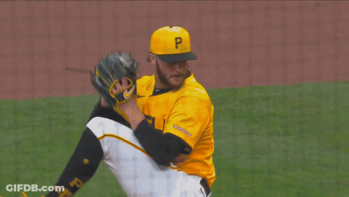 Baseball Player Number 3 Swinging GIF