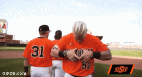 Baseball Player Number 31 GIF