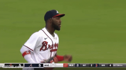 Baseball Player Number 33 GIF