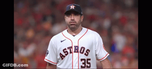 Baseball Player Number 35 GIF
