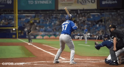 Baseball Player Number 37 GIF