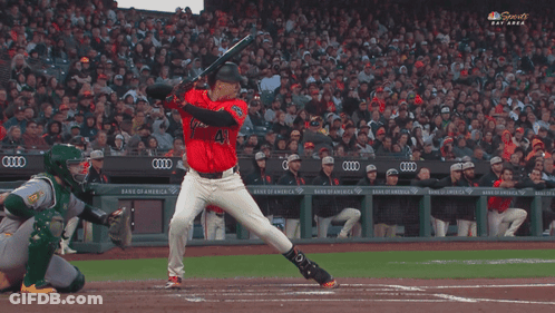 Baseball Player Number 41 GIF
