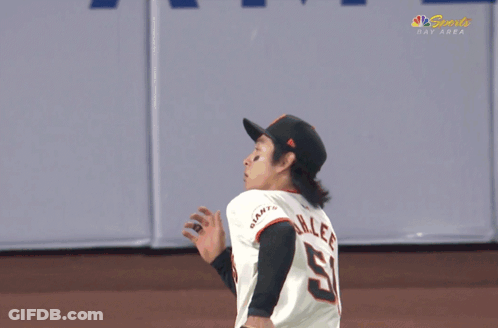 Baseball Player Number 5 GIF