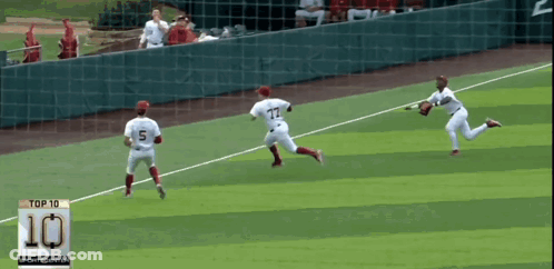 Baseball Player Number 5 On Back GIF