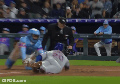 Baseball Player Number 50 GIF