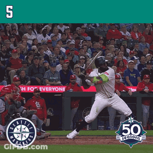Baseball Player Number 56 GIF