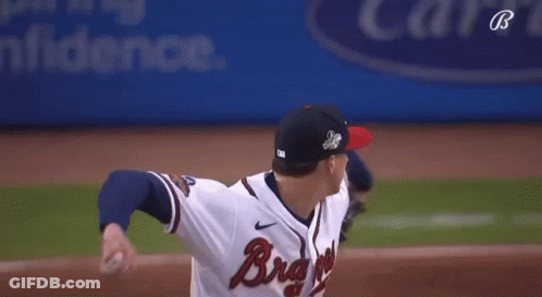 Baseball Player Number 6 GIF