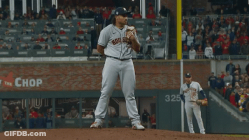 Baseball Player Number 77 Throwing Ball GIF