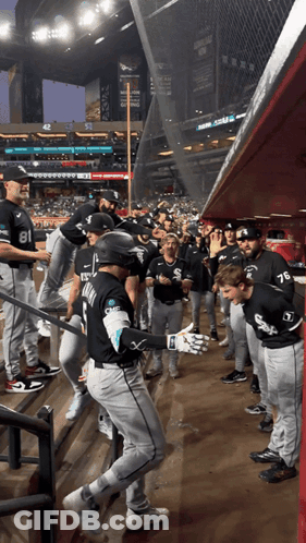 Baseball Player Number 78 In Dugout GIF