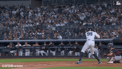 Baseball Player Number 99 GIF