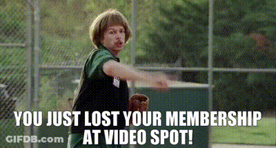 Baseball Player Pointing You Just Lost Your Membership At Video Spot GIF