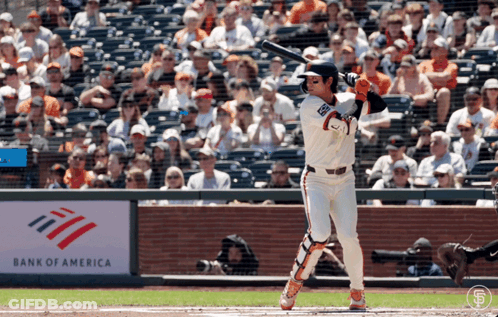 Baseball Player Preparing To Hit GIF
