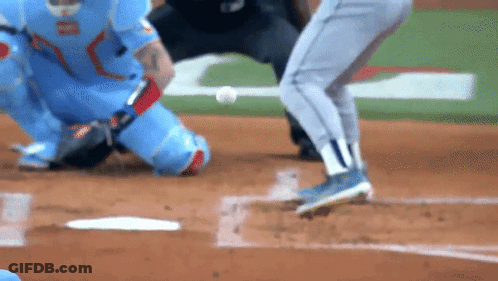 Baseball Player Preparing To Hit GIF