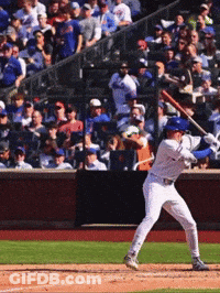 Baseball Player Preparing To Swing GIF