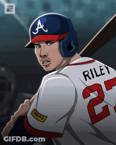 Baseball Player Riley GIF