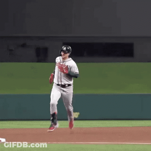 Baseball Player Running GIF