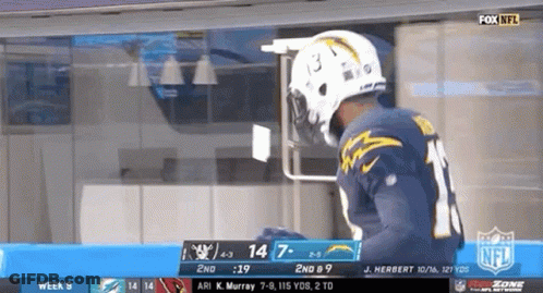 Baseball Player Running To Catch Ball In Front Of Chevrolet Sign GIF