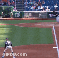 Baseball Player Running To Home GIF