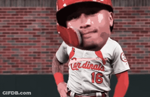 Baseball Player Running Towards Fan On Bench GIF