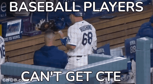 Baseball Player Rushing On Back GIF