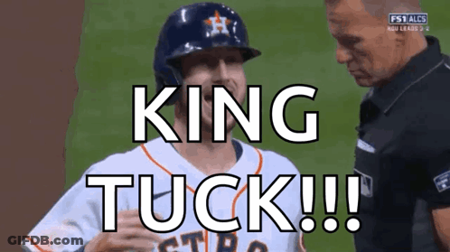 Baseball Player Says King Tuck To Referee GIF