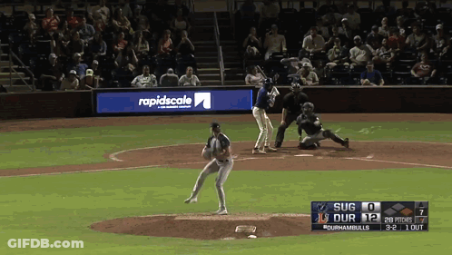 Baseball Player Screaming In Water GIF