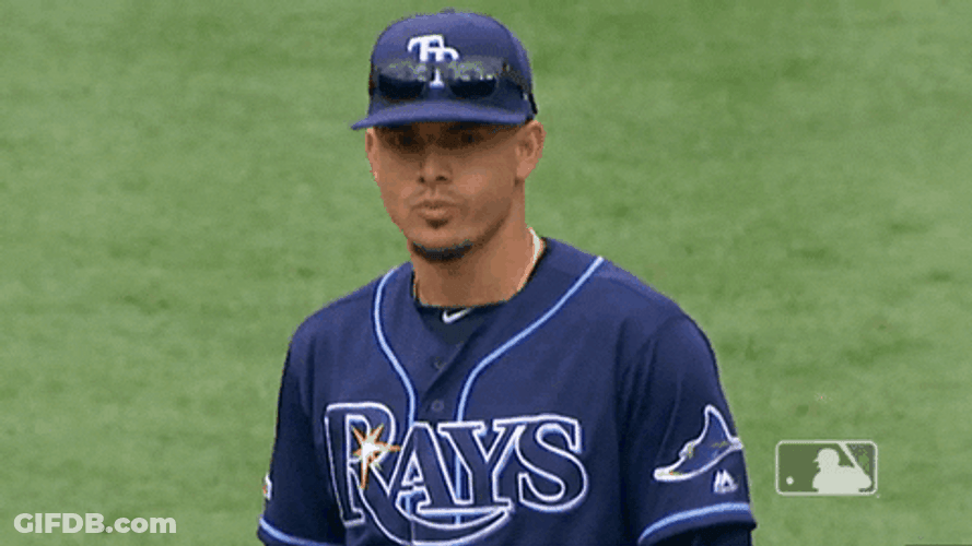Baseball Player Shrugs GIF