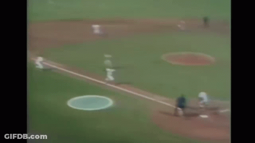 Baseball Player Sliding Into Base GIF