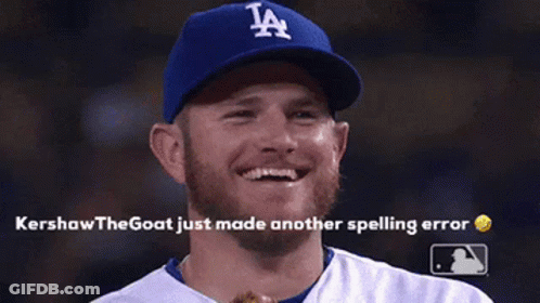 Baseball Player Smiling Holding Ball GIF