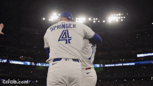 Baseball Player Springer GIF