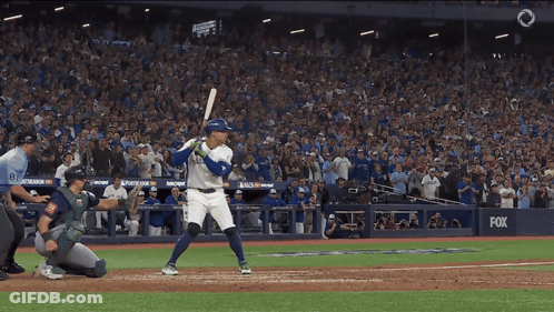 Baseball Player Springer Swinging Bat GIF