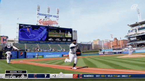 Baseball Player Swinging Bat GIF