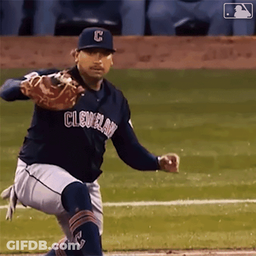 Baseball Player Throwing Ball GIF