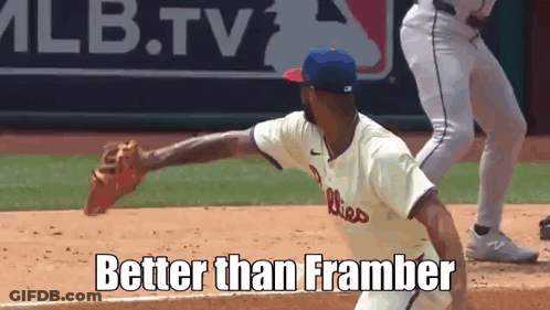 Baseball Player Throwing Ball Better Than Framber GIF