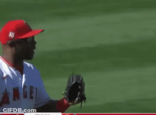 Baseball Player Throwing Ball GIF