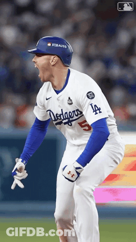 Baseball Player Throwing Ball With National Car Rental Banner GIF
