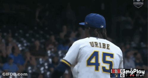 Baseball Player Uribe GIF