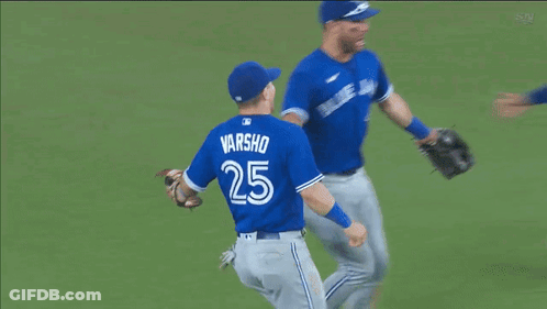 Baseball Player Varsho Jersey GIF