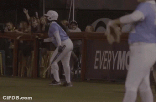Baseball Player Walking With Everym Sign GIF
