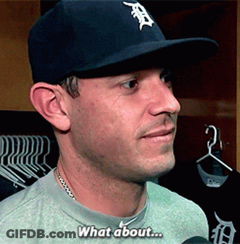 Baseball Player Wearing Black B Hat GIF