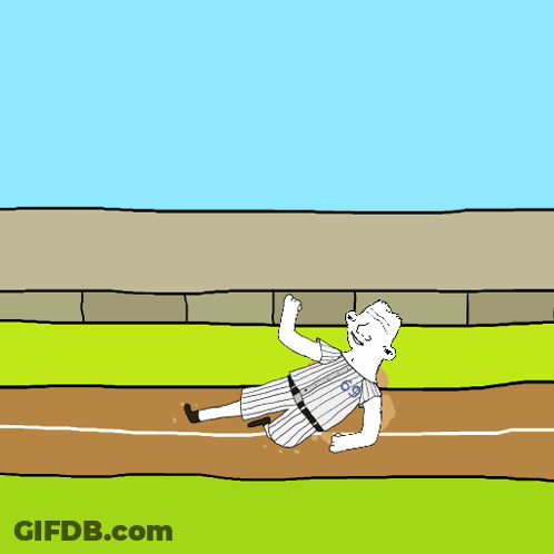 Baseball Player Wearing Chicago Jersey GIF
