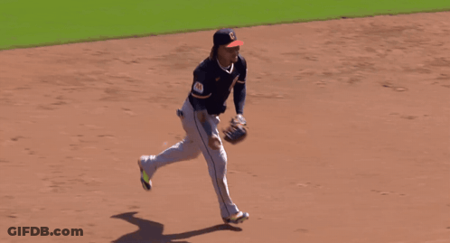 Baseball Player Wearing D Hat GIF